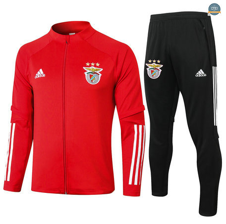 Cfb3 Chaqueta Chandal Benfica Equipación Rojo 2020/2021