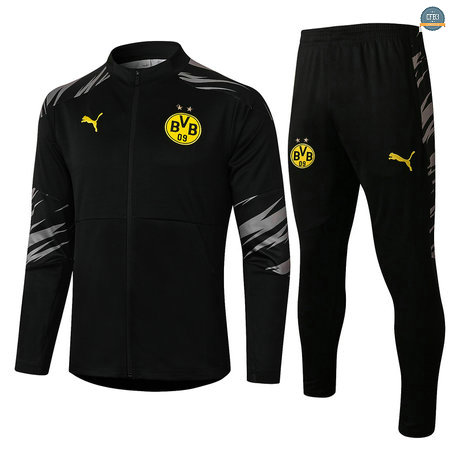 Cfb3 Chaqueta Chandal Borussia Dortmund Equipación Negro 2020/2021