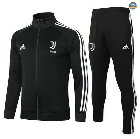 Cfb3 Chaqueta Chandal Juventus Equipación Negro/Blanco 2020/2021