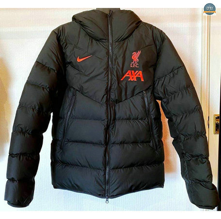 Cfb3 Chaqueta Acolchada Liverpool Negro 2020/2021