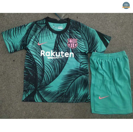 Cfb3 Camiseta Barcelona Niños Entrenamiento Verde 2020/2021