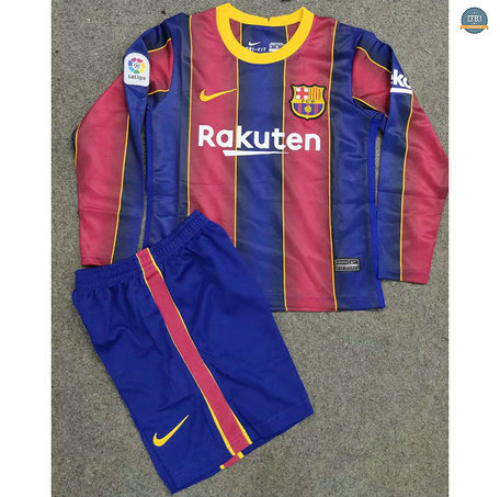 Cfb3 Camisetas Barcelona Niños 1ª Equipación Manga Larga 2020/2021