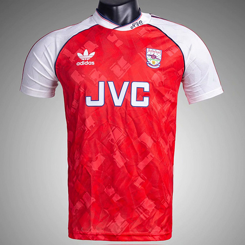 Cfb3 Camiseta Retro 1990-92 Arsenal 1ª Equipación