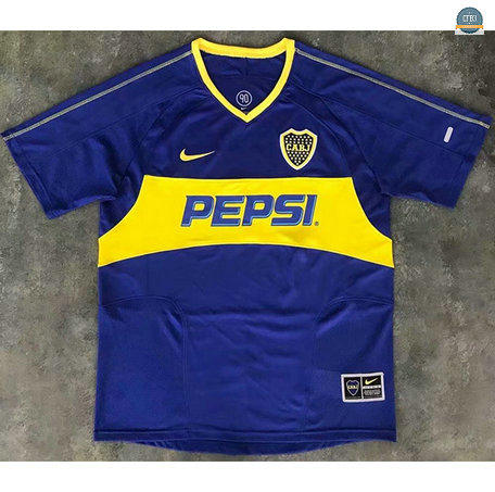 Cfb3 Camiseta Retro 2003-04 Boca Juniors 1ª Equipación