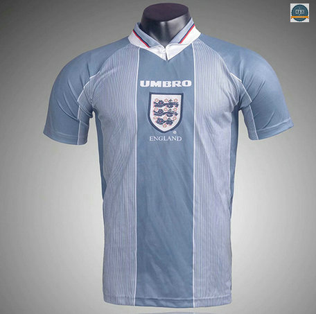 Cfb3 Camisetas Retro 1996 Inglaterra 2ª Equipación