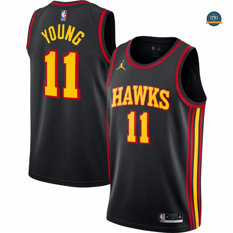 Cfb6 Camisetas Trae Young, Atlanta Hawks 2020/2021/21 - Statement