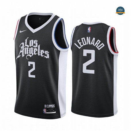 Cfb13 Camisetas Kawhi Leonard, Los Angeles Clippers 2020/2021/21 - City Edition