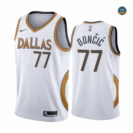 Cfb14 Camiseta Luka Doncic, Dallas Mavericks 2020/2021/21 - City Edition