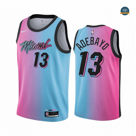 Cfb15 Camiseta Bam Adebayo, Miami Heat 2020/2021/21 - City Edition