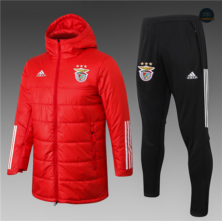 Cfb3 Chándal Abrigo acolchado largo Benfica Equipación Rojo 2020/2021