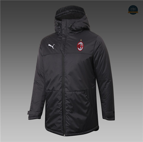 Cfb3 Chaqueta Acolchada AC Milan Negro 2020/2021