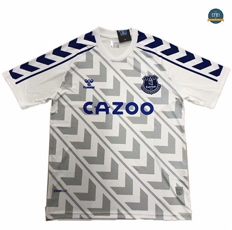 Cfb3 Camiseta Everton Equipación Blanco Entrenamiento 2020/2021
