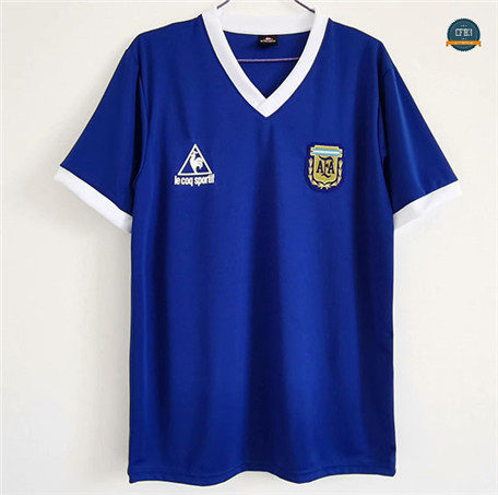 Cfb3 Camisetas Retro 1986 Argentina 2ª Equipación