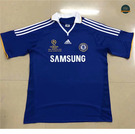 Cfb3 Camisetas Retro 2007-08 Chelsea 1ª Equipación champions League