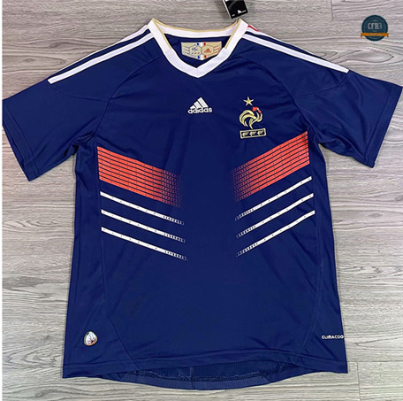 Cfb3 Camisetas Retro 2010 Francia 1ª Equipación