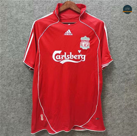 Cfb3 Camiseta Retro 2006-08 Liverpool 1ª Equipación