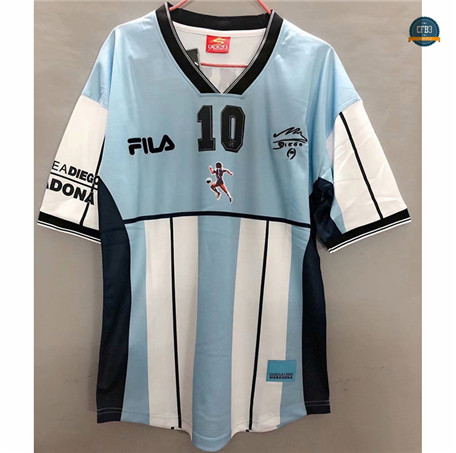 Cfb3 Camisetas Retro 2001 Maradona Memorial