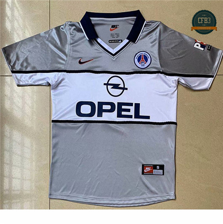 Cfb3 Camisetas Clásico 2000 PSG 2ª Equipación