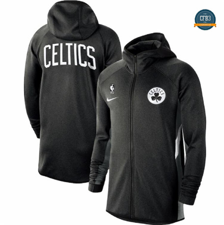 Cfb3 Chaqueta con capucha Boston Celtics - Negro