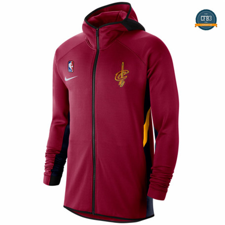 Cfb3 Chaqueta con capucha Cleveland Cavaliers - Rojo