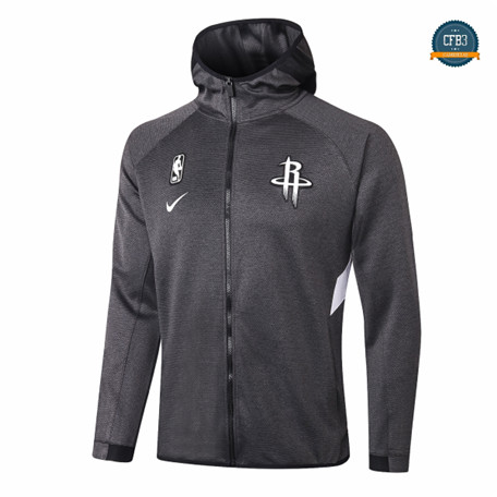 Cfb3 Chaqueta con capucha Houston Rockets - Negro