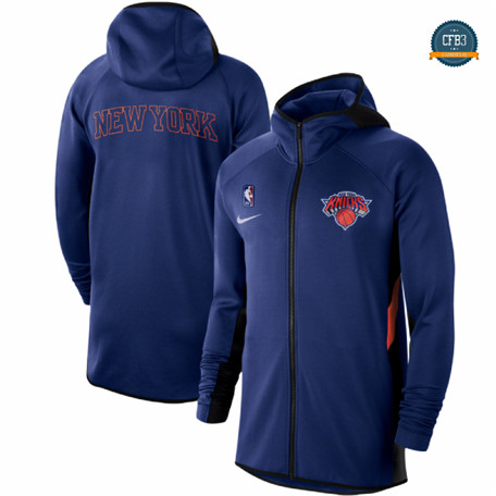 Cfb3 Chaqueta con capucha New York Knicks - Azul