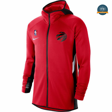 Cfb3 Chaqueta con capucha Toronto Raptors - Rojo