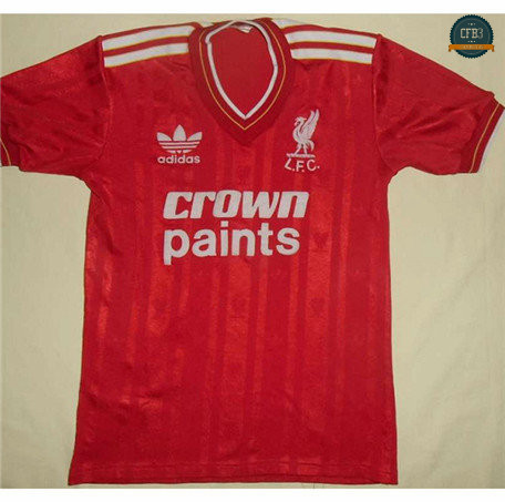 Cfb3 Camiseta Clásico 1985-87 Liverpool Equipación 1ª