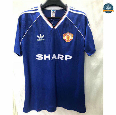 Cfb3 Camiseta Clásico 1988 Manchester United Equipación 3ª