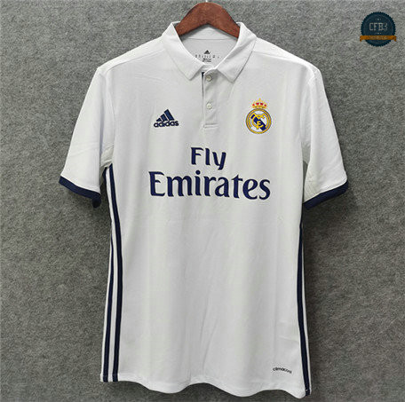 Cfb3 Camiseta Clásico 2016-17 Real Madrid Equipación 1ª