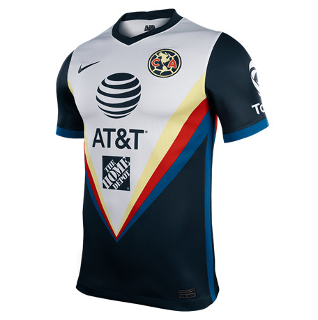 Cfb3 Camiseta CF América 2ª Equipación Negro/Blanco 2020/2021
