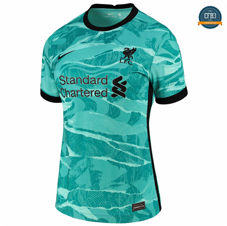 Cfb3 Camisetas Liverpool Mujer Verde 2020/2021