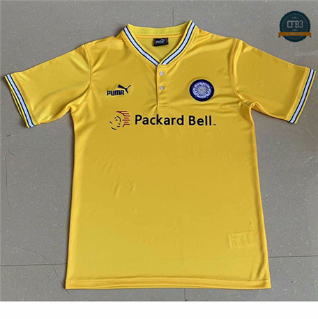 Cfb3 Camisetas Clásico 2000 Leeds United 2ª Equipación