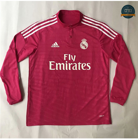 Cfb3 Camisetas Clásico 2014-15 Real Madrid 2ª Equipación Manga Larga