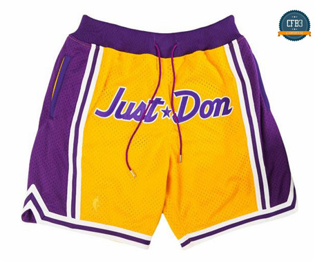 Cfb3 Camisetas Pantalones JUST ☆ DON Los Angeles Lakers