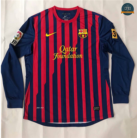 Cfb3 Camisetas Clásico 2011-2012 Barcelona Equipación 1ª Manga Larga