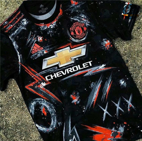 Cfb3 Camisetas Manchester United Special Edition Negro 2020/21