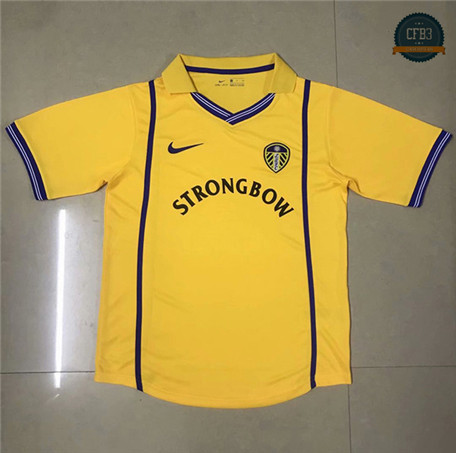 Cfb3 Camiseta Retro 2000-01 Leeds United 2ª Equipación