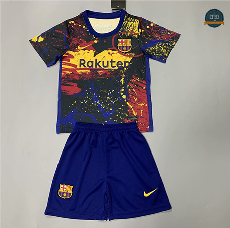 Cfb3 Camisetas Barcelona Niños Pre-Match 2020/2021