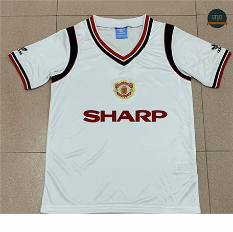 Cfb3 Camisetas Retro 1984 Manchester United 2ª Equipación