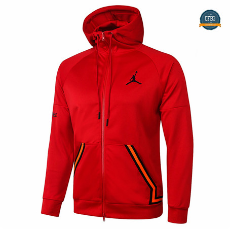 Cfb3 Chaqueta Sudadera con capucha Jordan Rojo 2020/2021