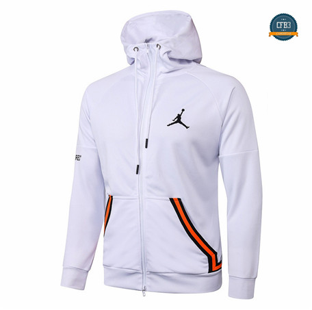 Cfb3 Chaqueta Sudadera con capucha Jordan Blanco 2020/2021