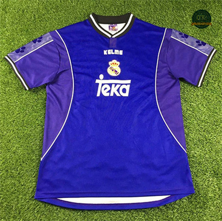 Cfb3 Camiseta Clásico 1997-98 Real Madrid 2ª Equipación