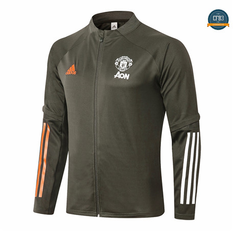 Cfb3 Chaqueta Manchester United Verde militar 2020/2021