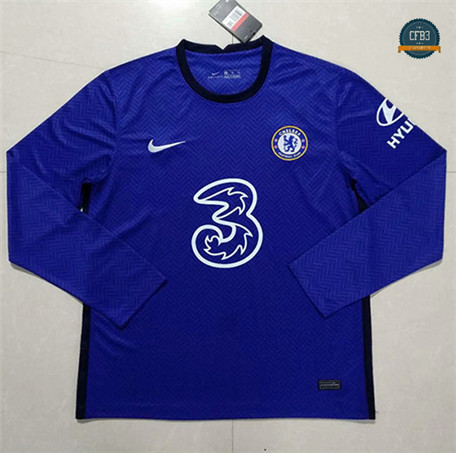 Cfb3 Camisetas Chelsea Equipación 1ª Manga Larga 2020/2021