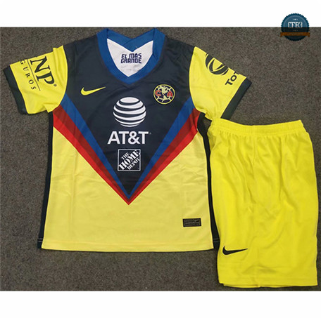 Cfb3 Camisetas CF América Niños Amarillo 2020/2021