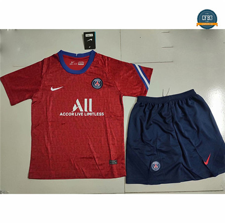 Cfb3 Camiseta PSG Niños Equipación Rojo 2020/2021