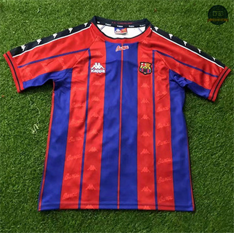 Cfb3 Camisetas Retro 1997-98 Barcelona 1ª Equipación