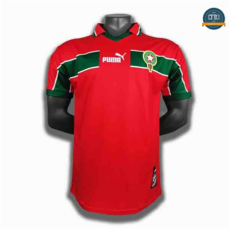 Cfb3 Camiseta Retro 1998 Marruecos 1ª Equipación