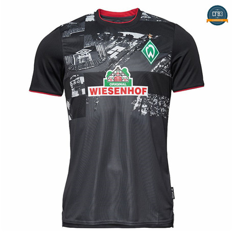 Cfb3 Camiseta Werder Bremen 3ª Equipación Negro 2020/2021
